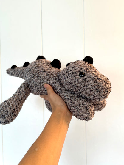 Handmade Crochet Dinosaur Plushie--Meet Your New Dino Buddy!