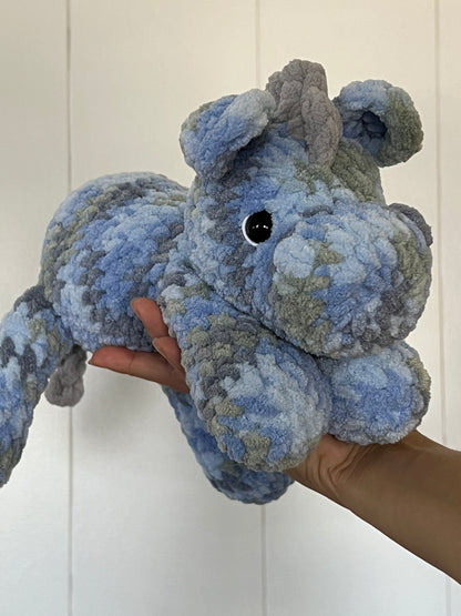 Handmade Crochet Horse/Pony Plushie – Perfect Comfort Companion for Kids and Adults