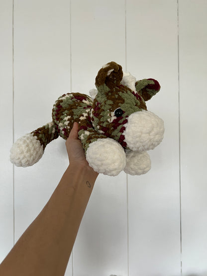 Handmade Crochet Horse/Pony Plushie – Perfect Comfort Companion for Kids and Adults